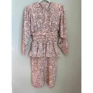 1980s‎ Pink Party Dress - Pretty in Pink!